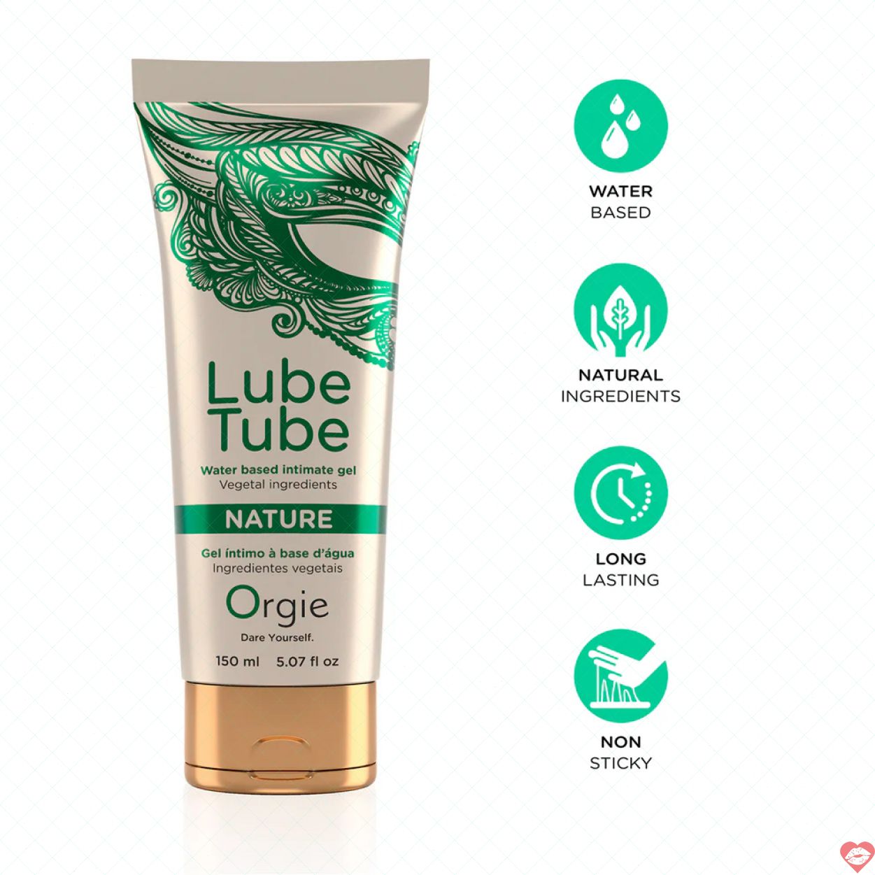 Gel Bôi Trơn Orgie LUBE TUBE Nhập Khẩu Bồ Đậm Đà Cảm Xúc 