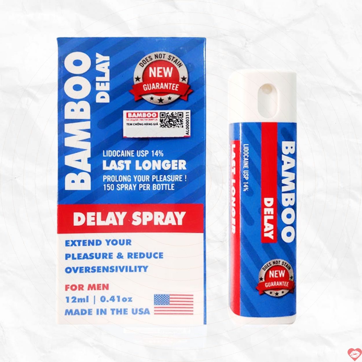 Xịt Kéo Dài Xuất Tinh Cao Cấp Bamboo Delay Spray Chính Hãng USA