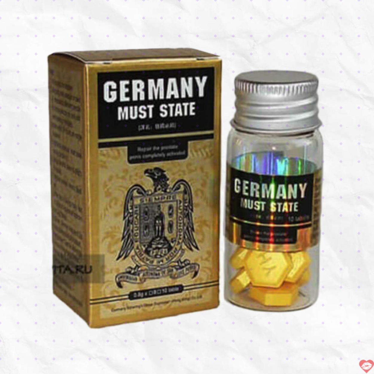 Thuốc Cường Dương Thảo Dược - Germany Must State Hàng Đức