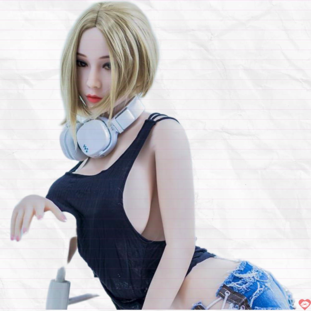 Búp bê WM KOKA 168cm Tình Yêu Đồng Giới Nữ Chất Lượng Cao 