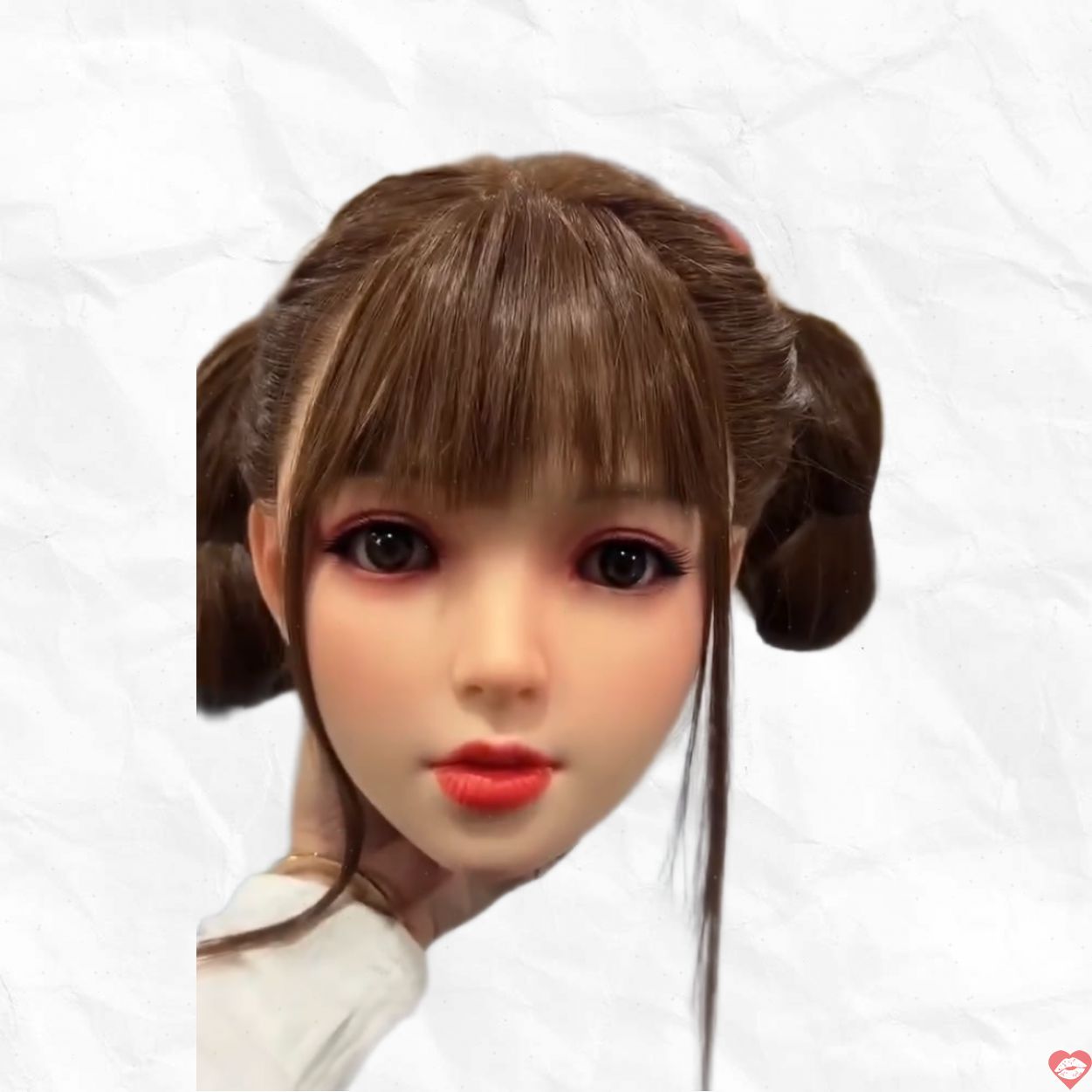 Đầu búp bê silicone Annie 02 dễ thương