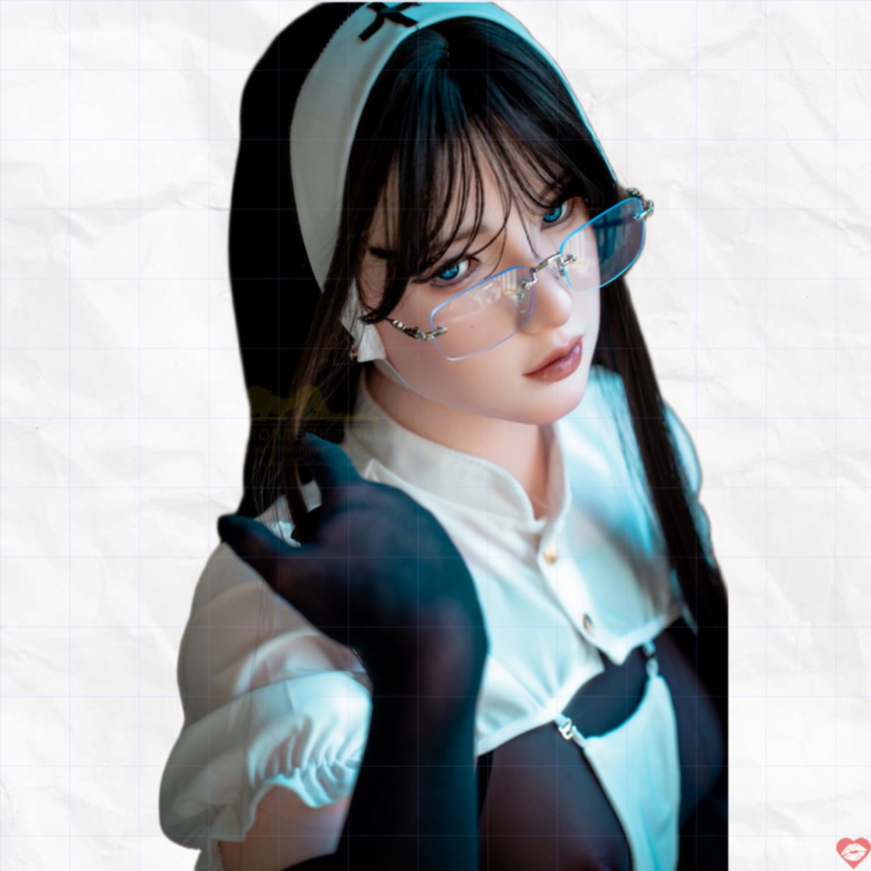 Búp Bê Tình Dục Cao Cấp Như Thật IronTech Doll - Cosplay Sexy Nun 162cm Minus Yeona
