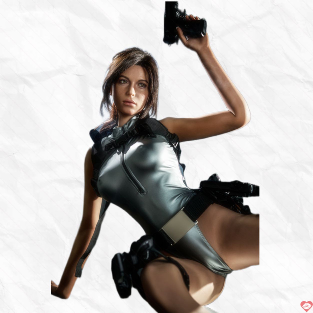 Búp Bê Tình Dục Cao Cấp Mô Phỏng Giống Thật Nhật Bản Game Lady - Lara Croft - 167cm