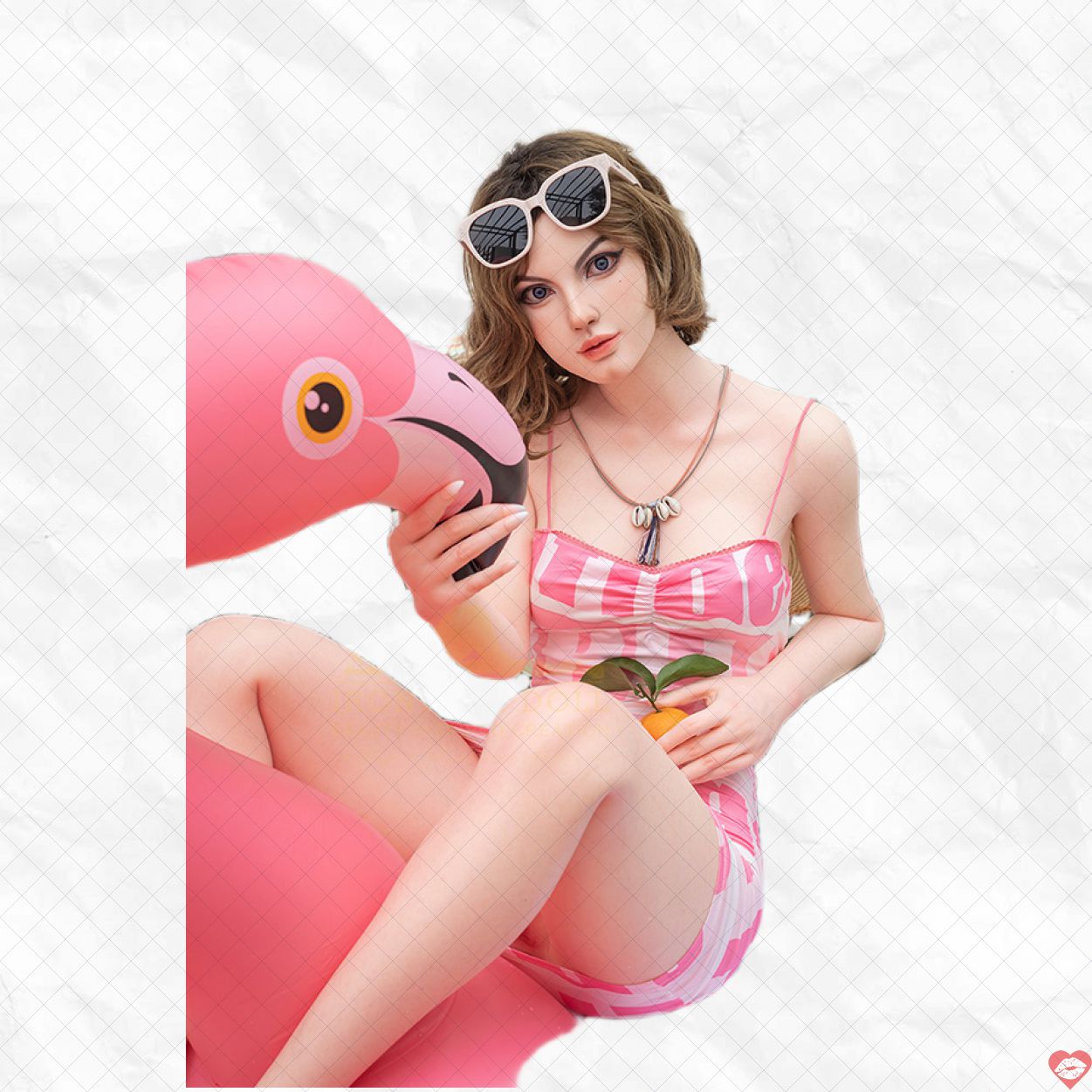 Búp bê tình yêu quyến rũ bên hồ bơi 163cm S9 Cherry 26