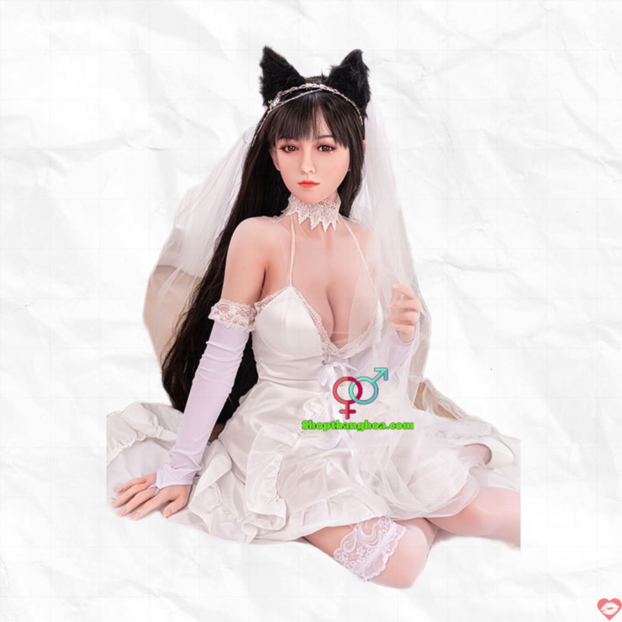 Sexdoll cosplay cô dâu xinh đẹp gợi cảm Aiomi BBTD432 11