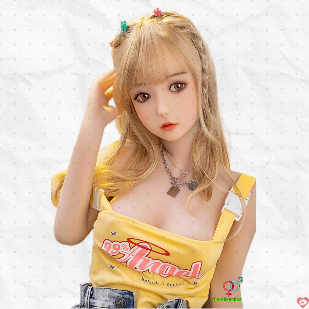 Búp bê tình yêu cho nam tóc vàng dễ thương Aiomi BBTD031 13