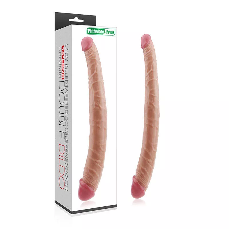 Dương Vật Giả 2 Đầu Cao Cấp Silicone Mềm Mại Tình Yêu 