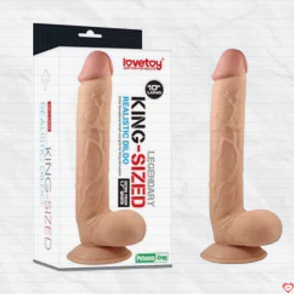 Lovetoy 10 inch cực thật tăng khoái cảm, thỏa mãn mọi đam mê 