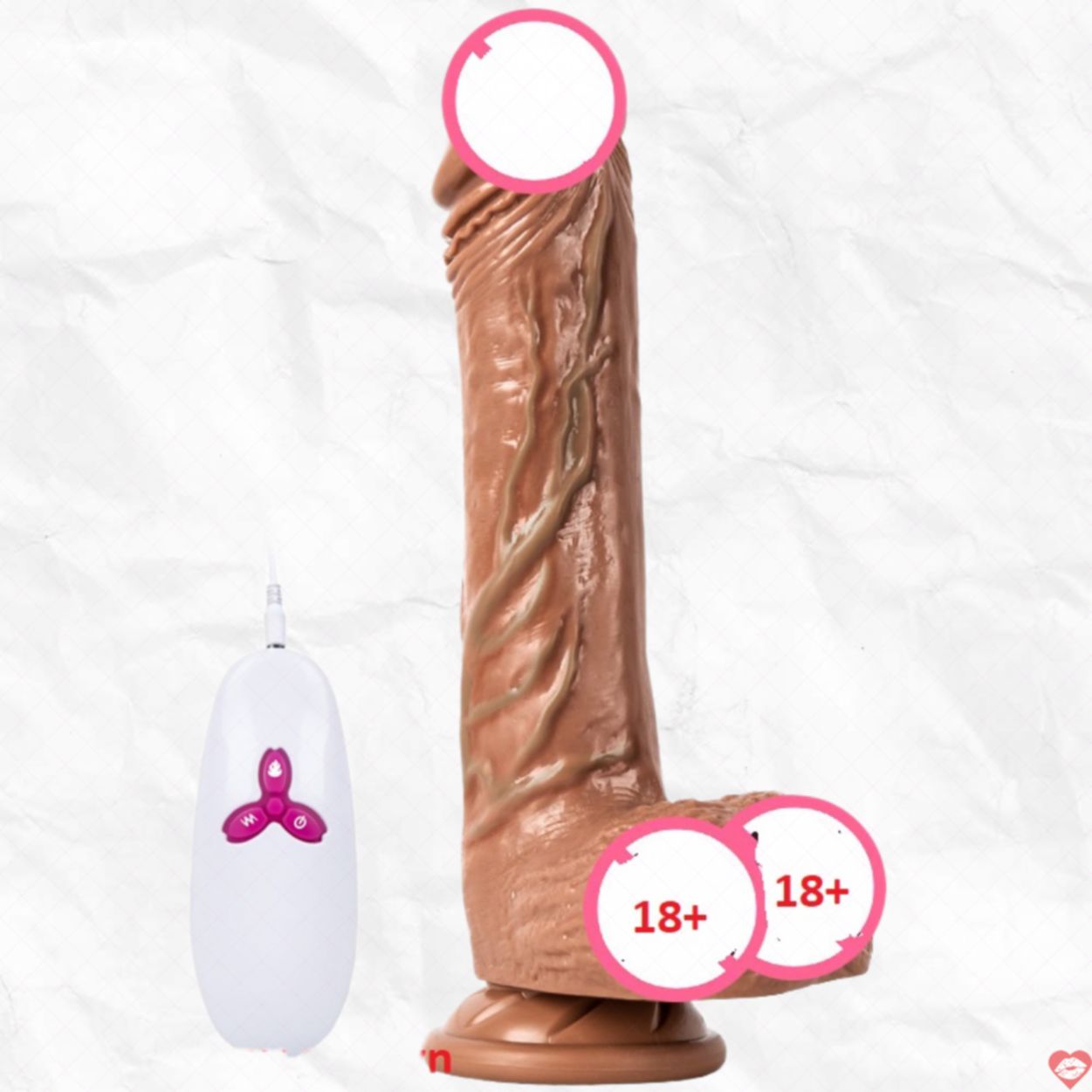 Dương vật giả siêu chiến binh rung ngoáy sưởi ấm DV 16