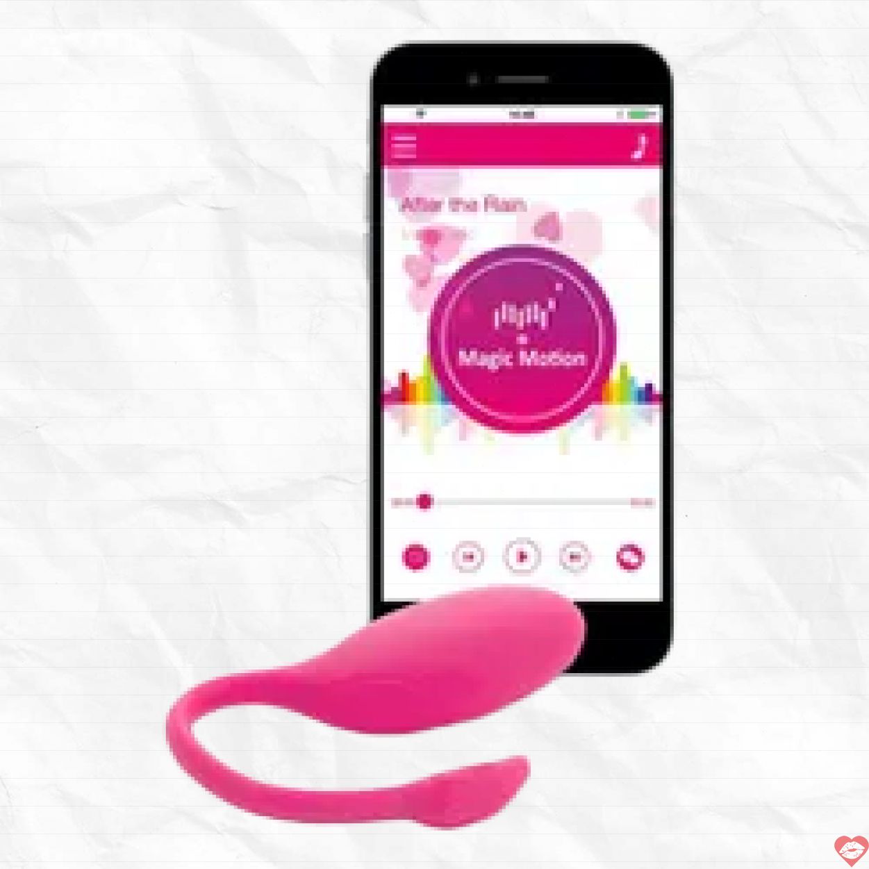 Trứng Rung Flamingo Magic Motion Điều Khiển App Đa Chế Độ 
