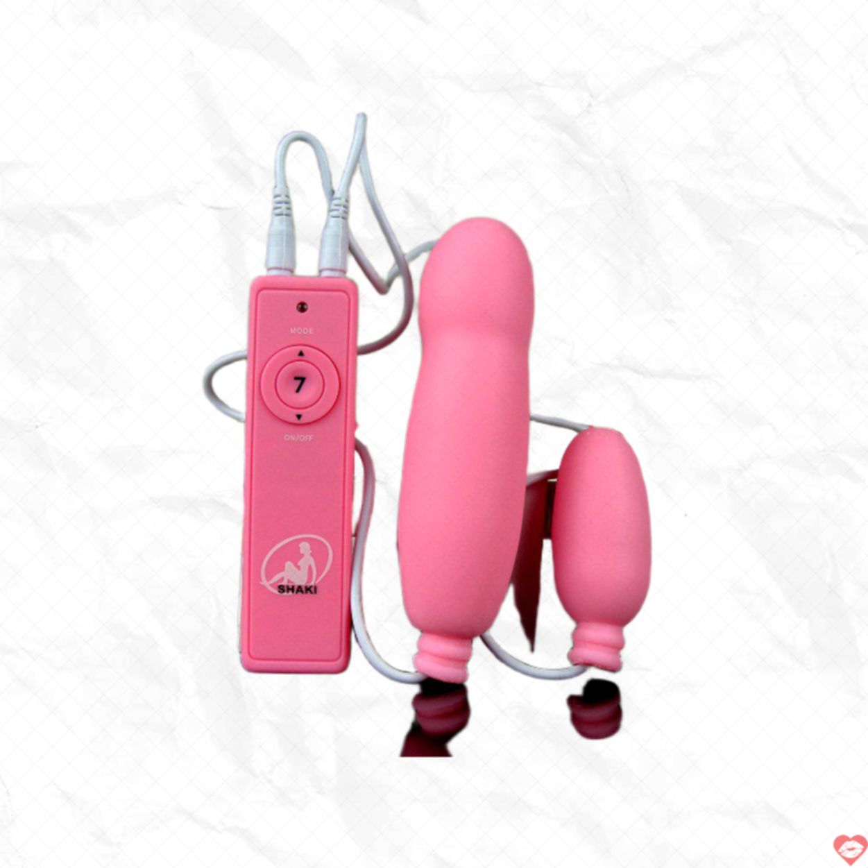 Trứng Rung Tình Yêu Đôi Silicon Mềm Mịn – Shaki – TR 22