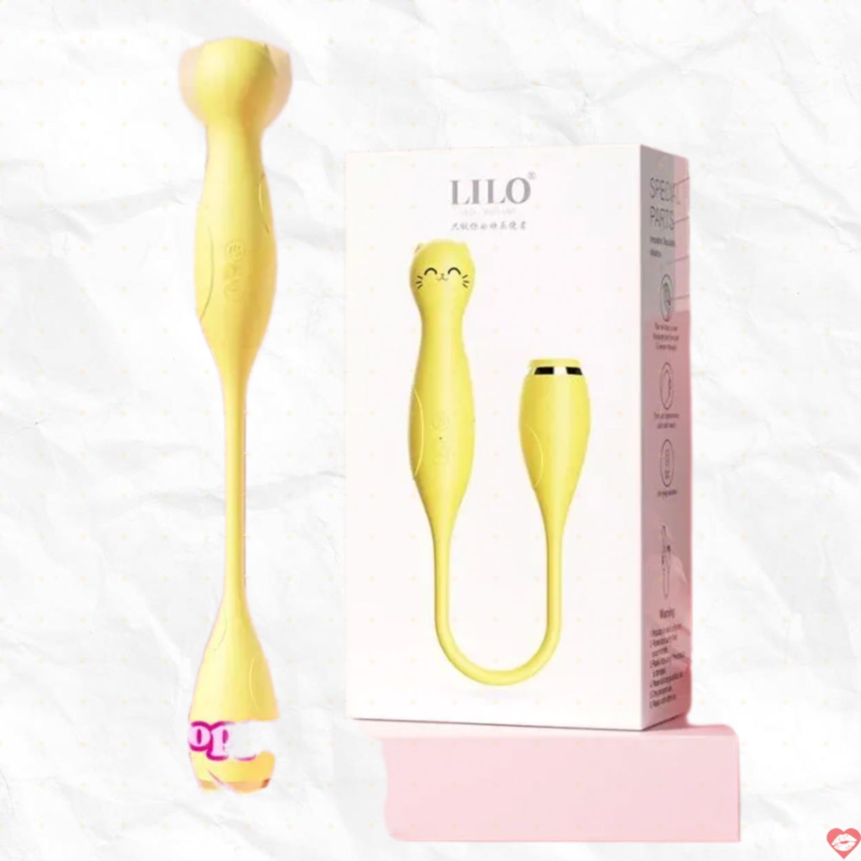 Trứng rung 2 đầu LILO siêu kích thích rung vỗ âm đạo 