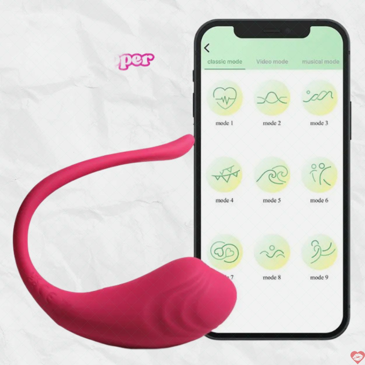 Trứng Rung Billy Điều Khiển Từ Xa Bằng App