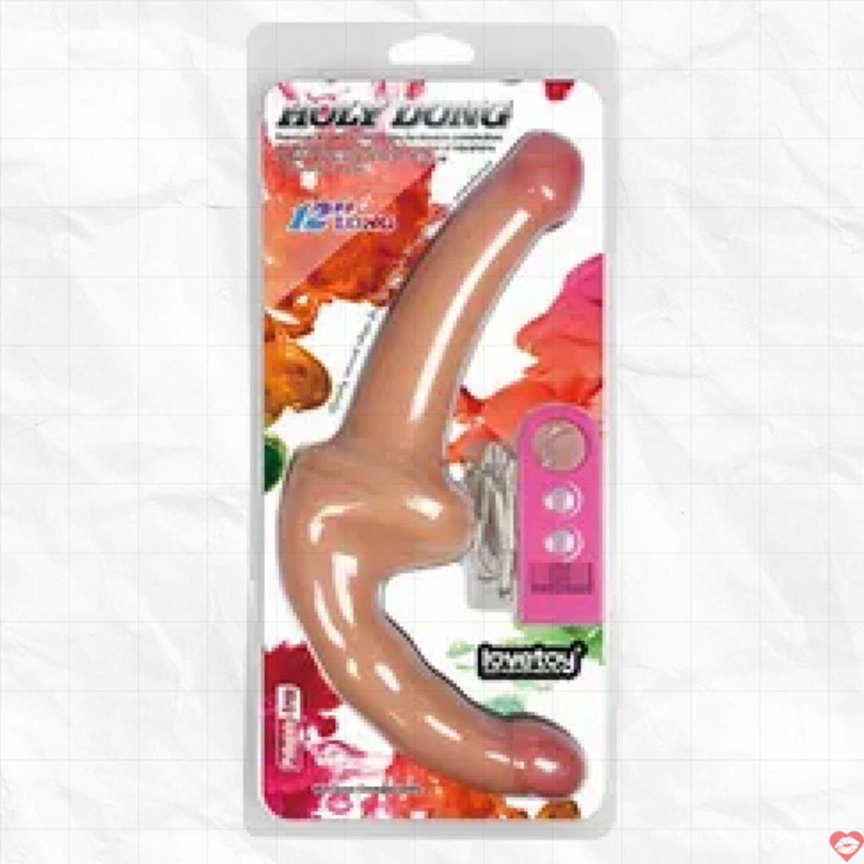 Lovetoy Dương Vật Giả Hai Đầu Rung Mạnh Mẽ Cho Nữ Nữ 