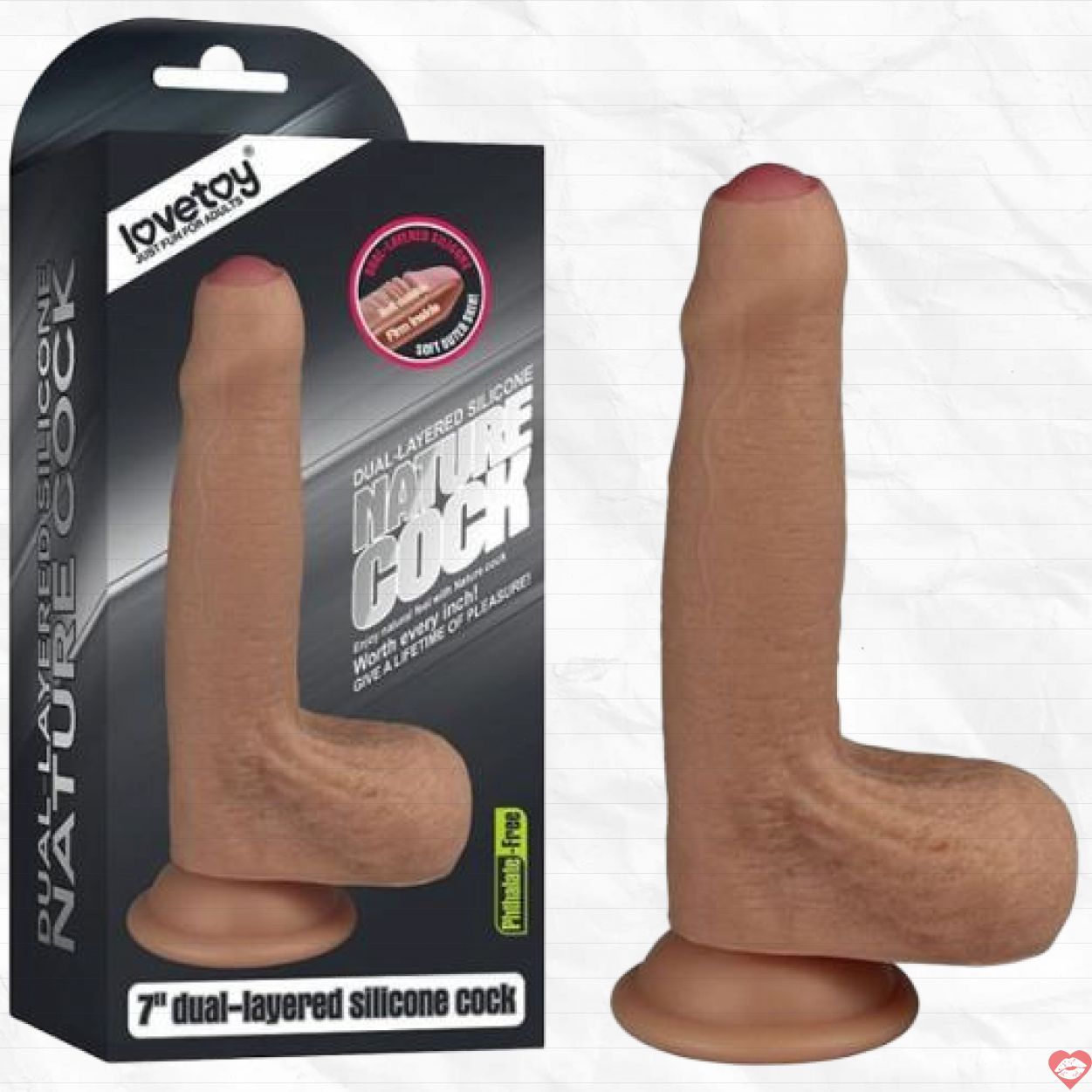Dương Vật Giả Đế Hít Lovetoy Natural Chính Hãng Mua Ngay 