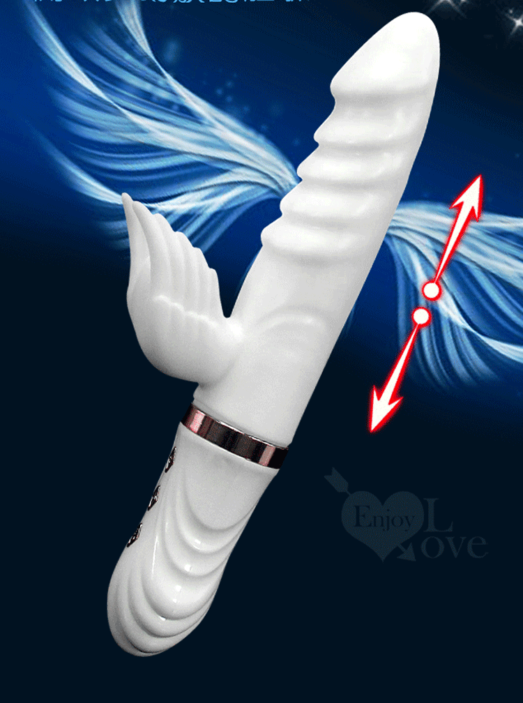 Dương Vật Giả Đa Năng Cao Cấp Angels Feather: Rung - Thụt - Ngoáy - Phát Nhiệt