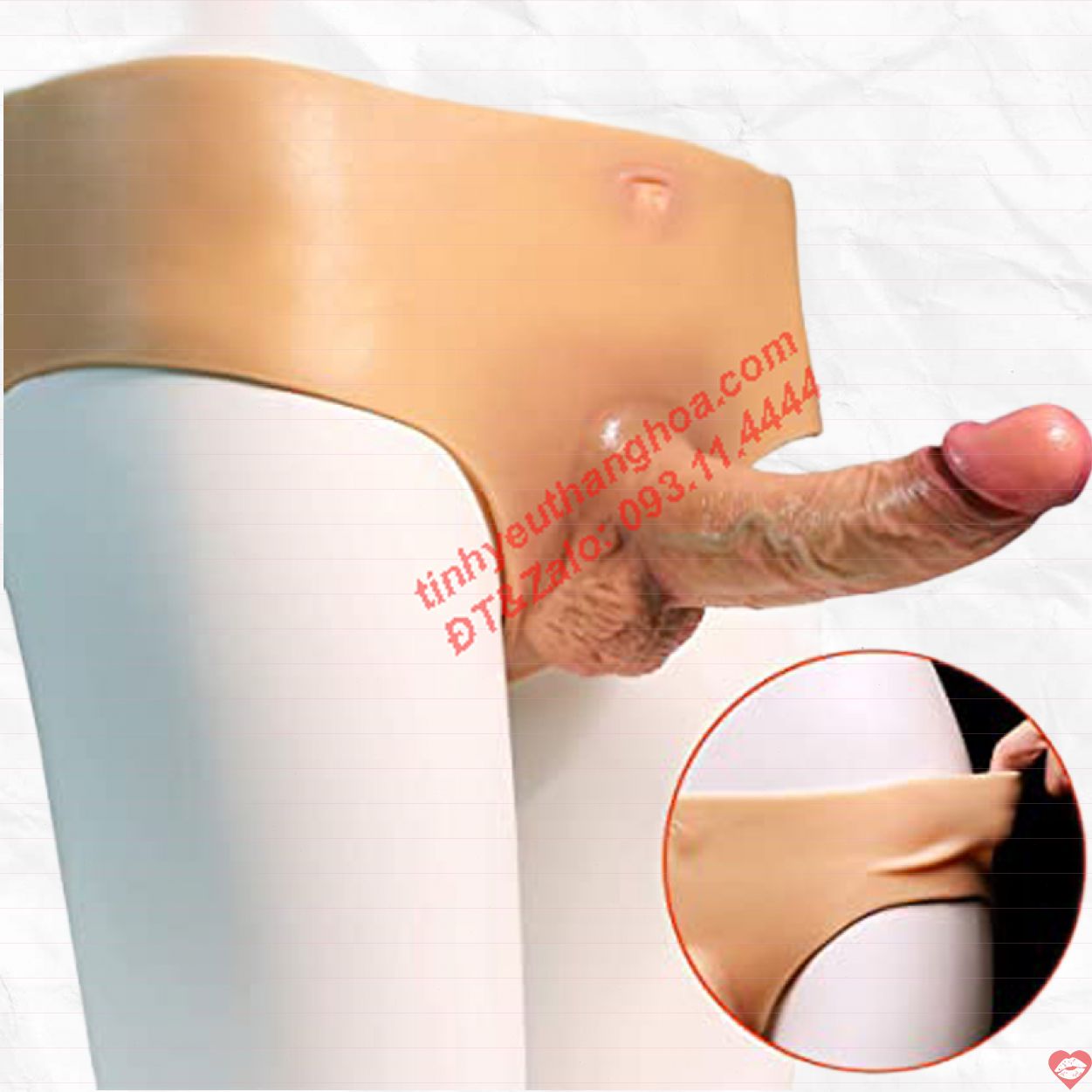 Dương Vật Giả Liền Quần Siêu Thật Chất Lượng Giá Tốt 