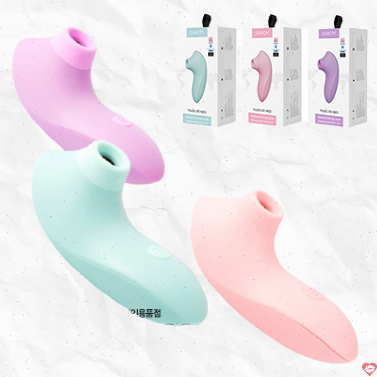 Máy Massage Âm Đạo Ngực Mini Sóng Âm Svakom Pulse Điều Khiển 
