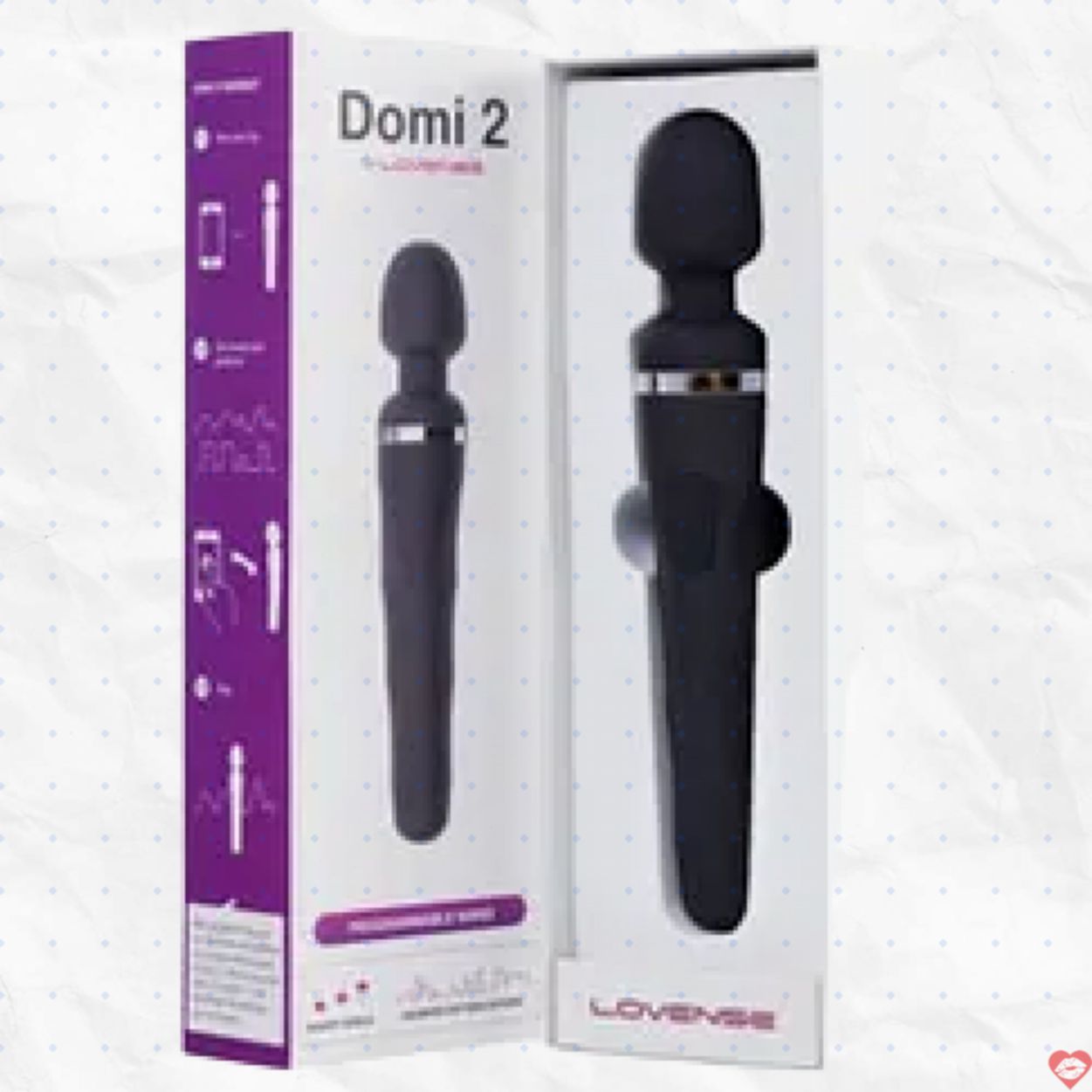 Chày rung Lovense Domi 2 chính hãng siêu mạnh kiểu dáng hiện đại 