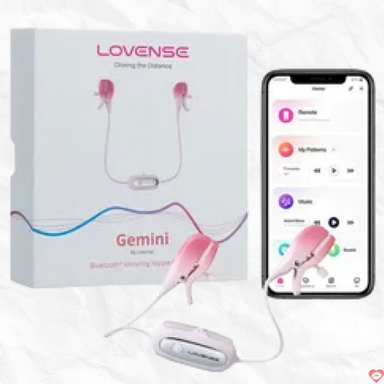 Máy Rung Kẹp Ti Lovense Gemini Đỉnh Cao, Trải Nghiệm Tuyệt Vời 