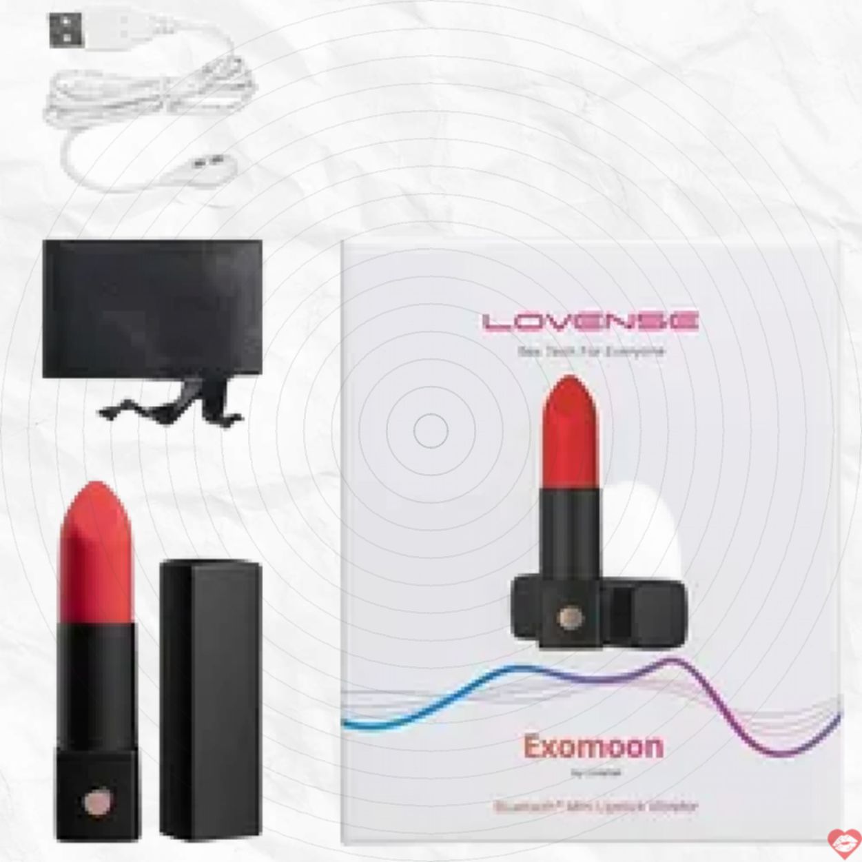 Son Exomoon Hàng Chính Hãng Lovense Rung Siêu Mềm Mại HOT 