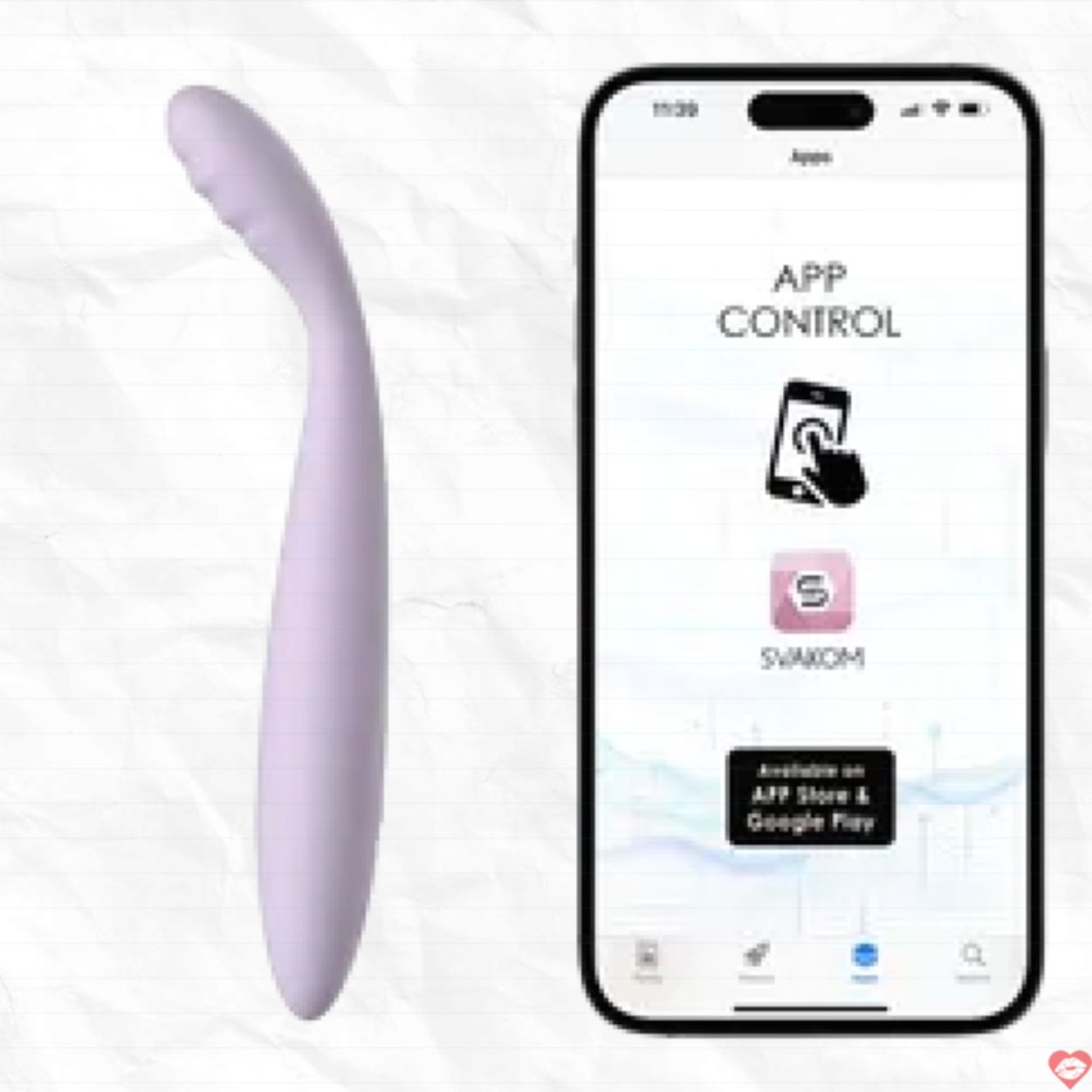 Dương Vật Giả Svakom Cici 2 App Nhiệt Mạnh Mượt, Kích Thích 