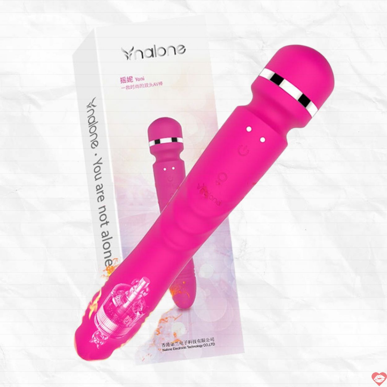 Chày rung Yoni Nalone tỏa nhiệt rung ngoáy đa năng CR 50 