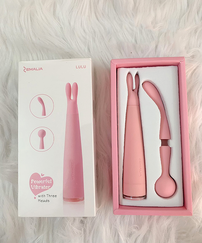 Máy rung Massage mini 3 đầu- Svakom Lulu DC89L