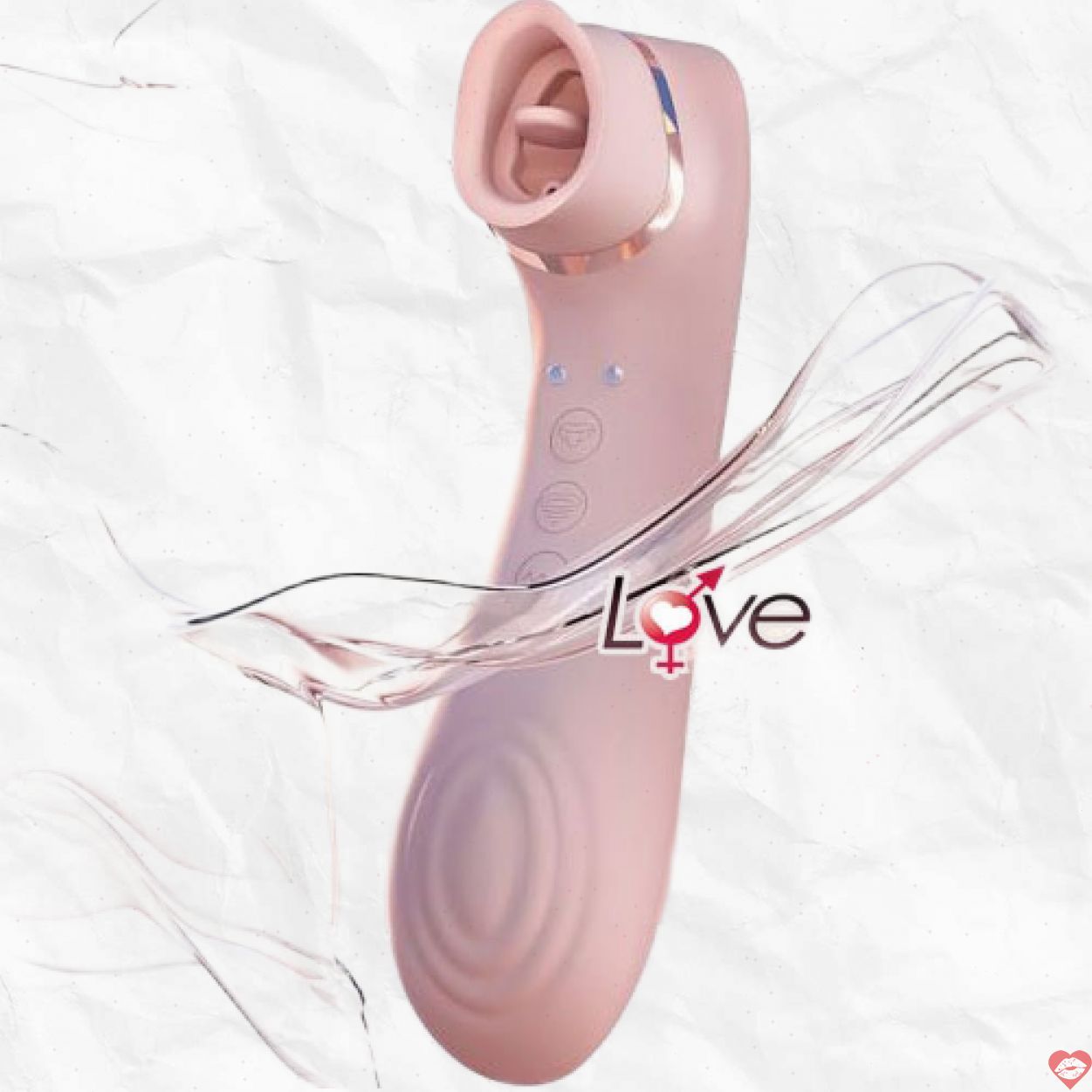 Máy Rung Bú Liếm Hút Galaku Kissy MS41B Kích Thích Tình Yêu 