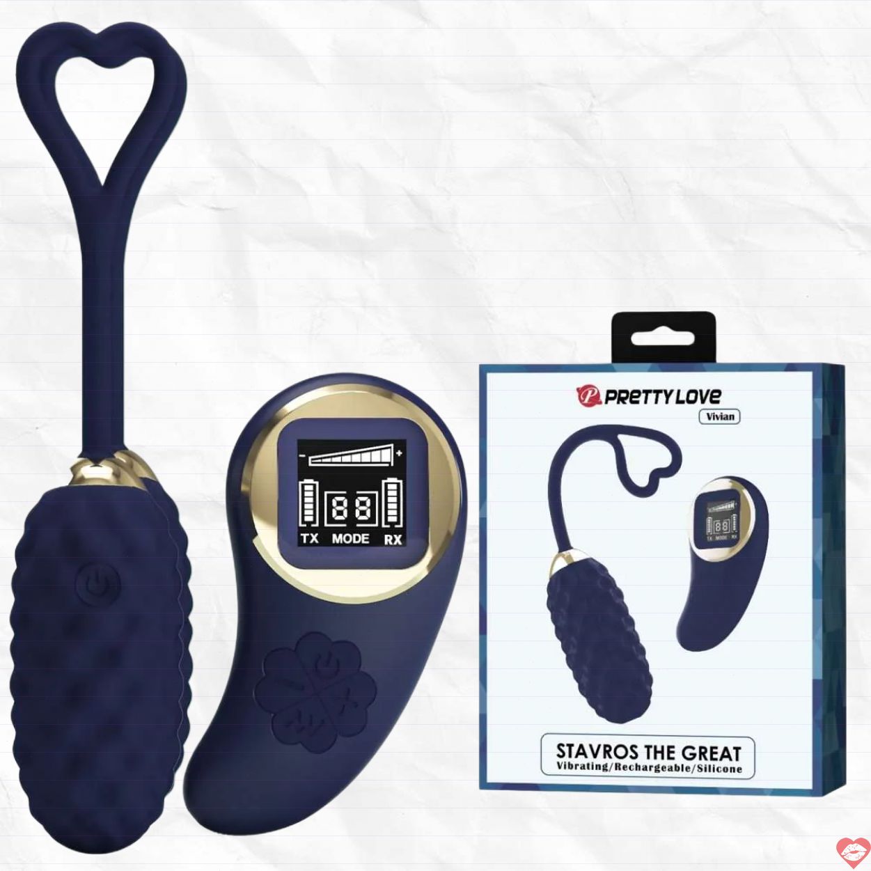 Trứng Rung Pretty Love Vivian 10 Chế Độ Rung Điều Khiển Từ Xa Phê Max 