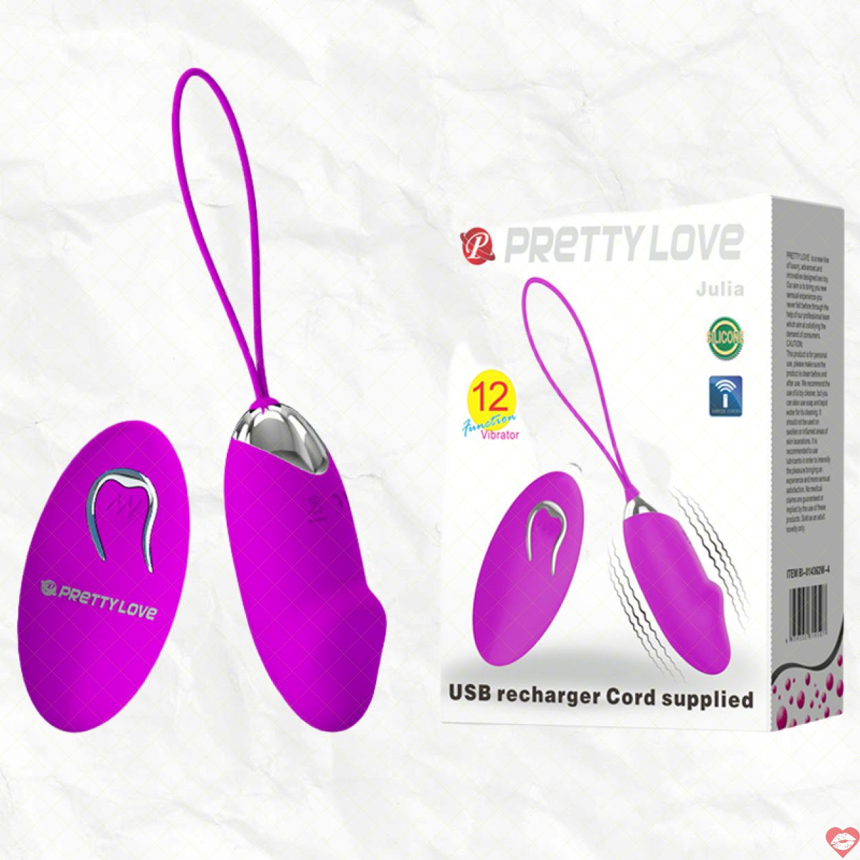 Trứng Rung Pretty Love Julia Không Dây Kích Thích Lên Đỉnh 