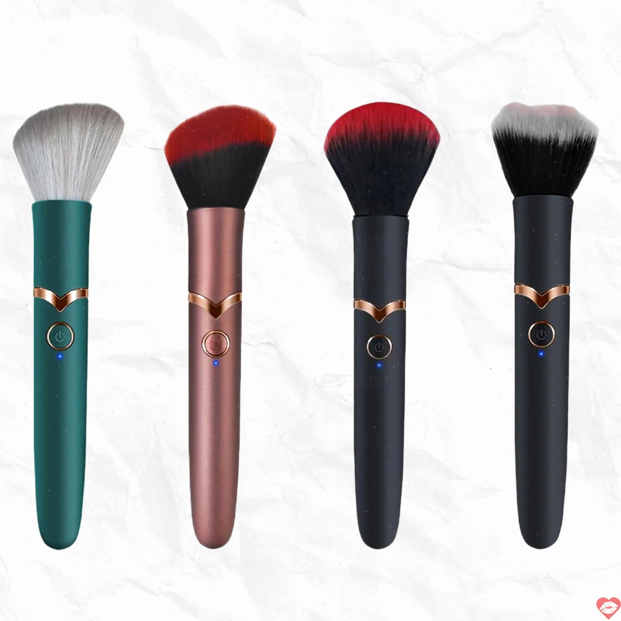 Trứng Rung Ngụy Trang Cọ Trang Điểm 10 Chế Độ Rung Tình Yêu 