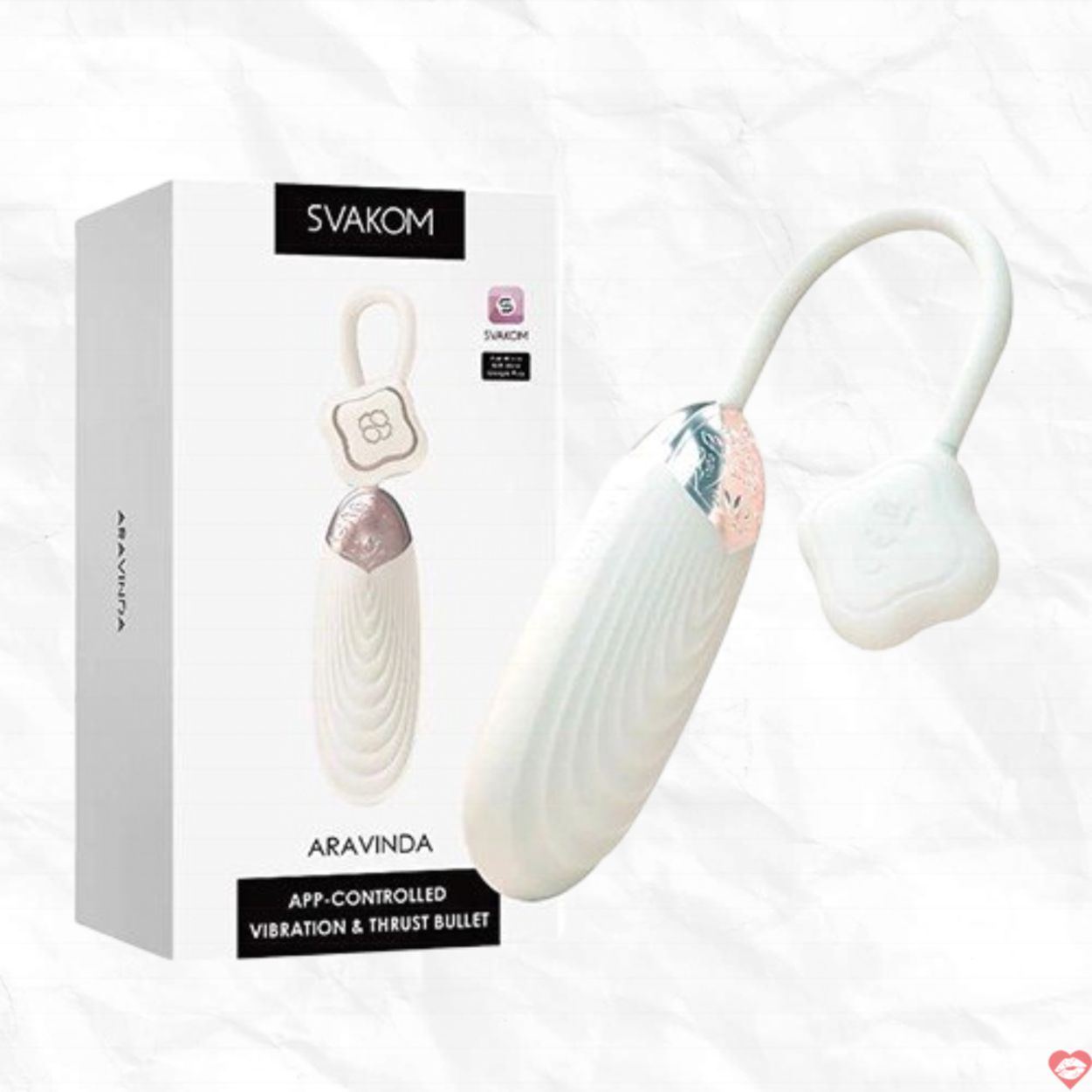 Trứng Rung Svakom Aravinda Điều Khiển App Kích Thích Tình Yêu 