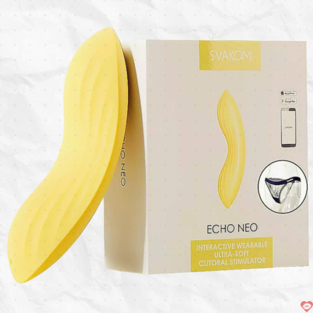Máy rung điều khiển từ xa SVAKOM Echo Neo - Thăng hoa cảm xúc 