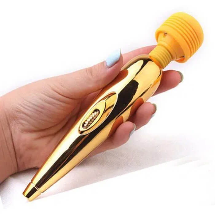 Máy Massage Điểm G Sạc Mạ Vàng Mini Massager Gold-Plated Luoge