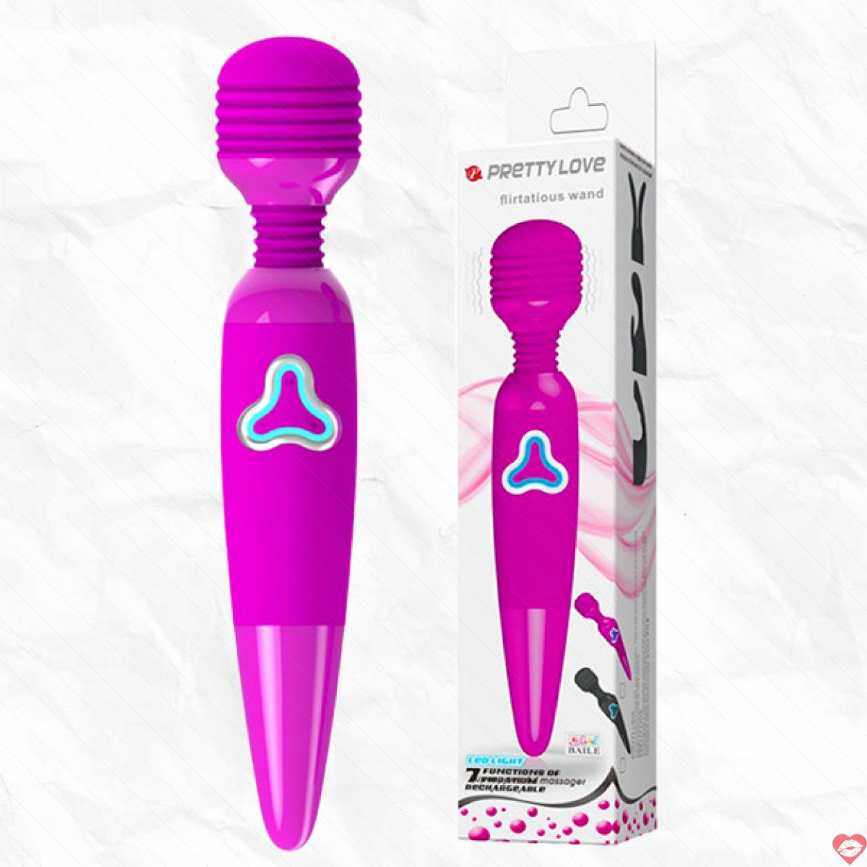 Máy Massage Pretty Love Body Wand 10 Chế Độ Rung Cao Cấp 