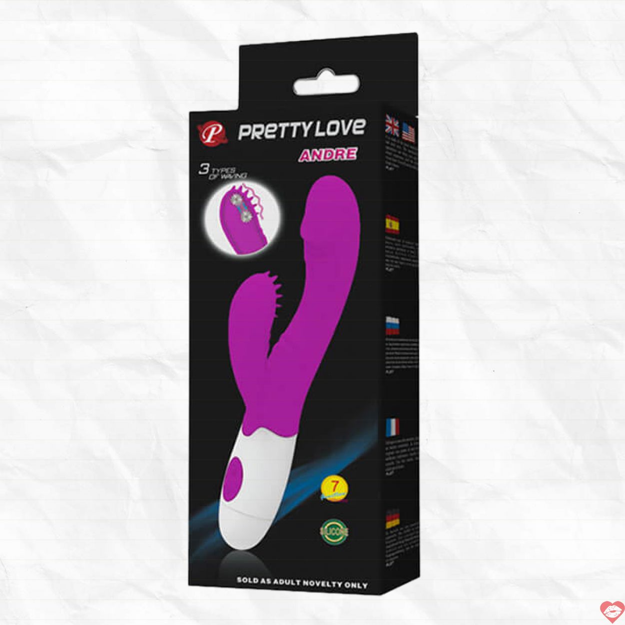 Máy Massage PrettyLove Andre chất lượng cao tăng khoái cảm 