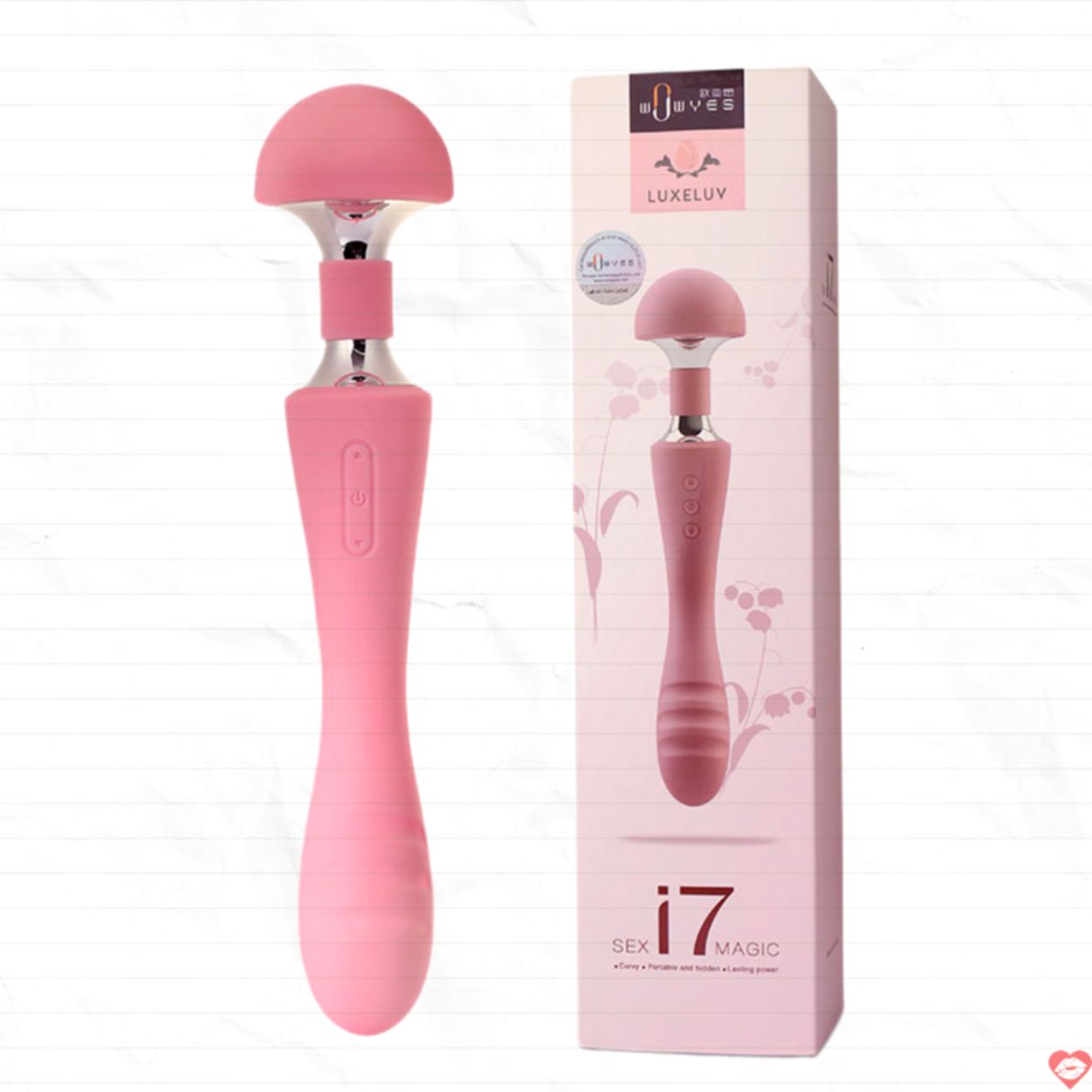 Chày Rung LUXELUV I7 MAGIC Massage 2 Đầu