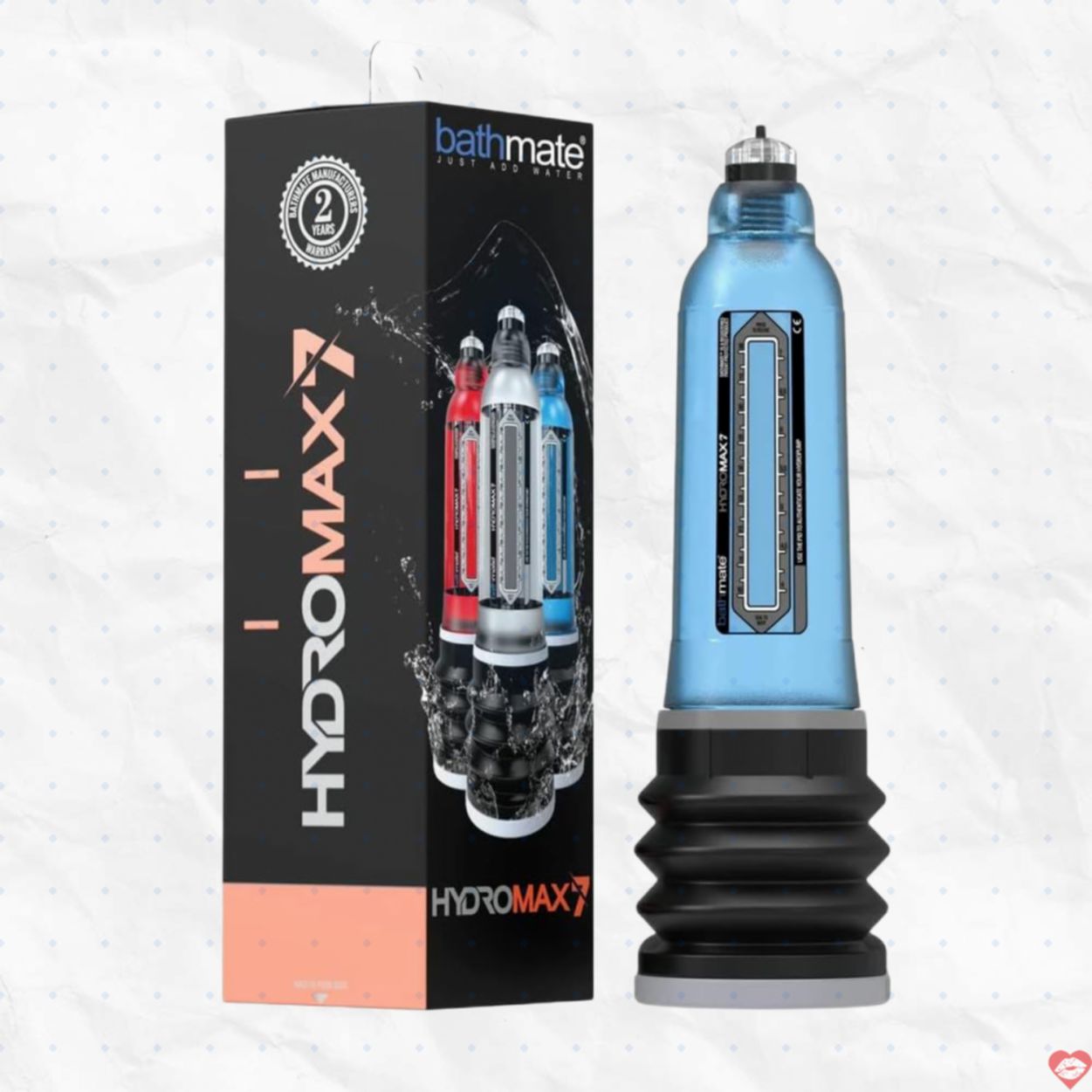 Máy Tập Dương Vật Bathmate Hydromax 7 Thủy Lực Tăng Kích Thước 