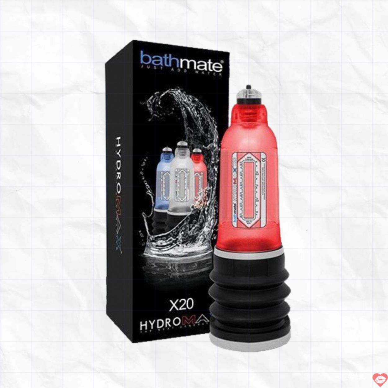 Bathmate Hydromax X20 Máy Tập Dương Vật Tăng Kích Thước Chuẩn UK 