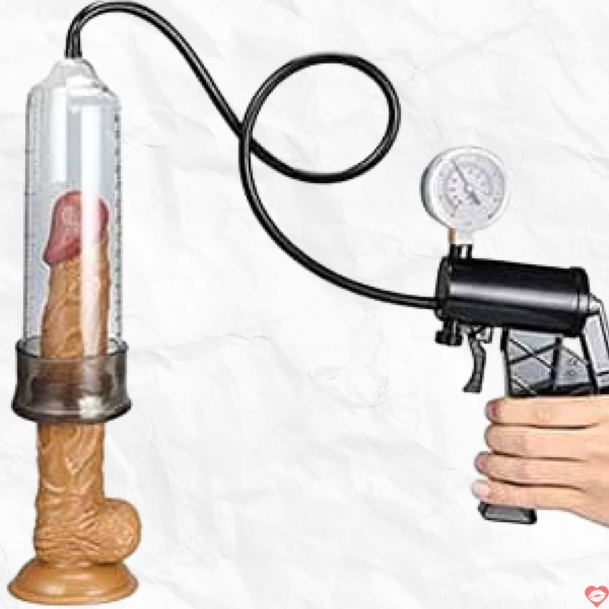 Máy tập dương vật Semo Penis Pump DC68G chính hãng có đồng hồ