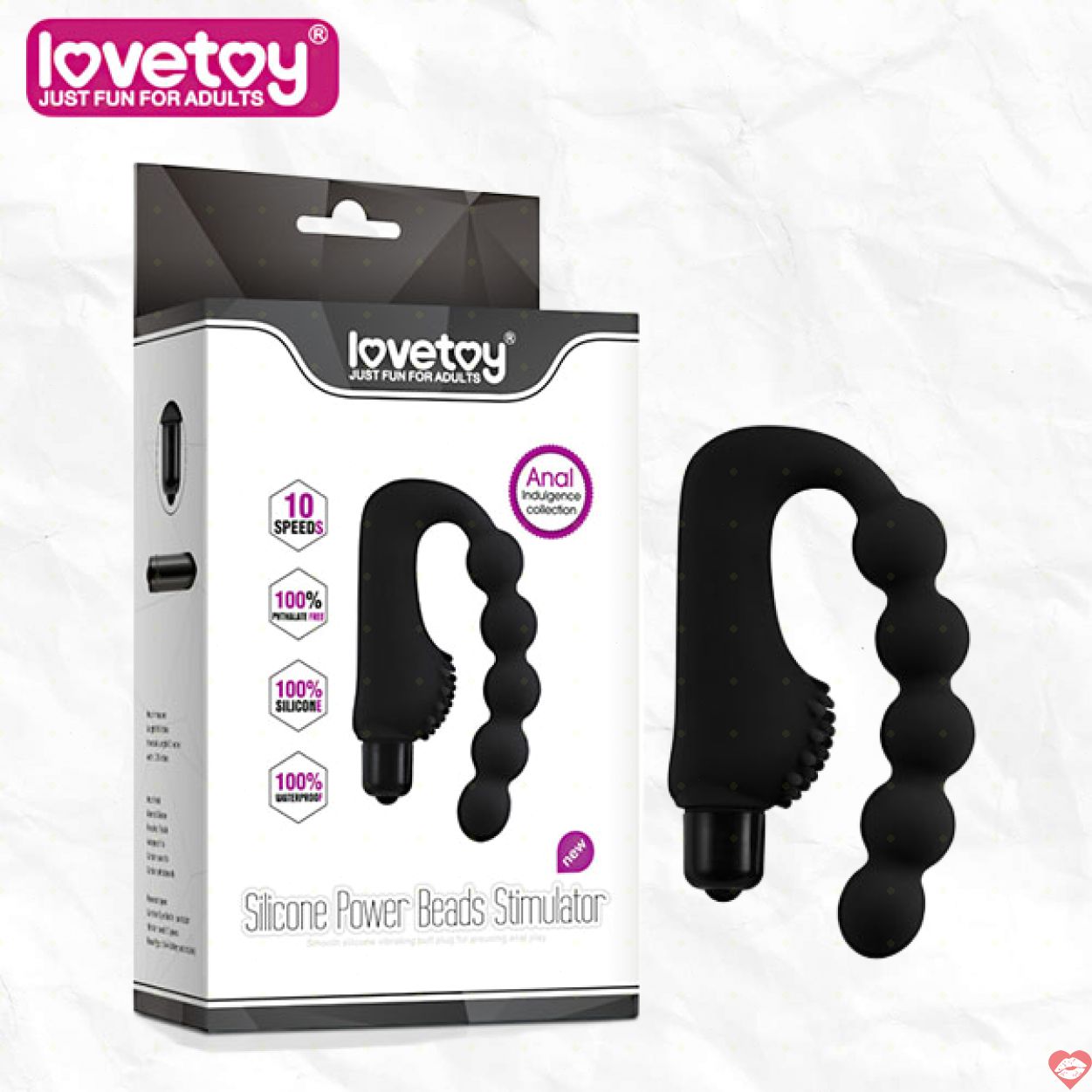 Dụng Cụ Rung Hậu Môn Lovetoy HM20 10 Chế Độ Siêu Phê 