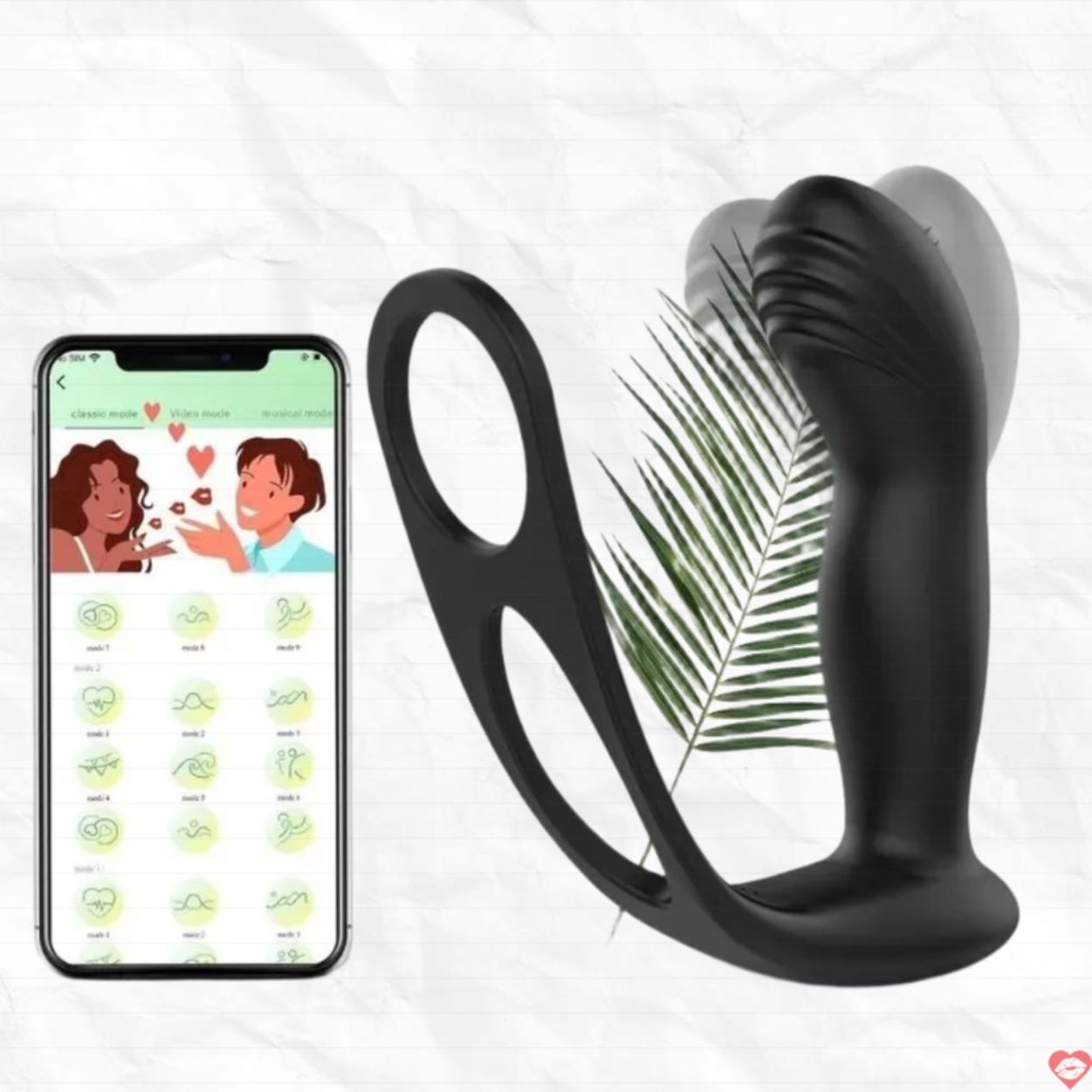 Trứng rung hậu môn cho nam kèm cockring Coro