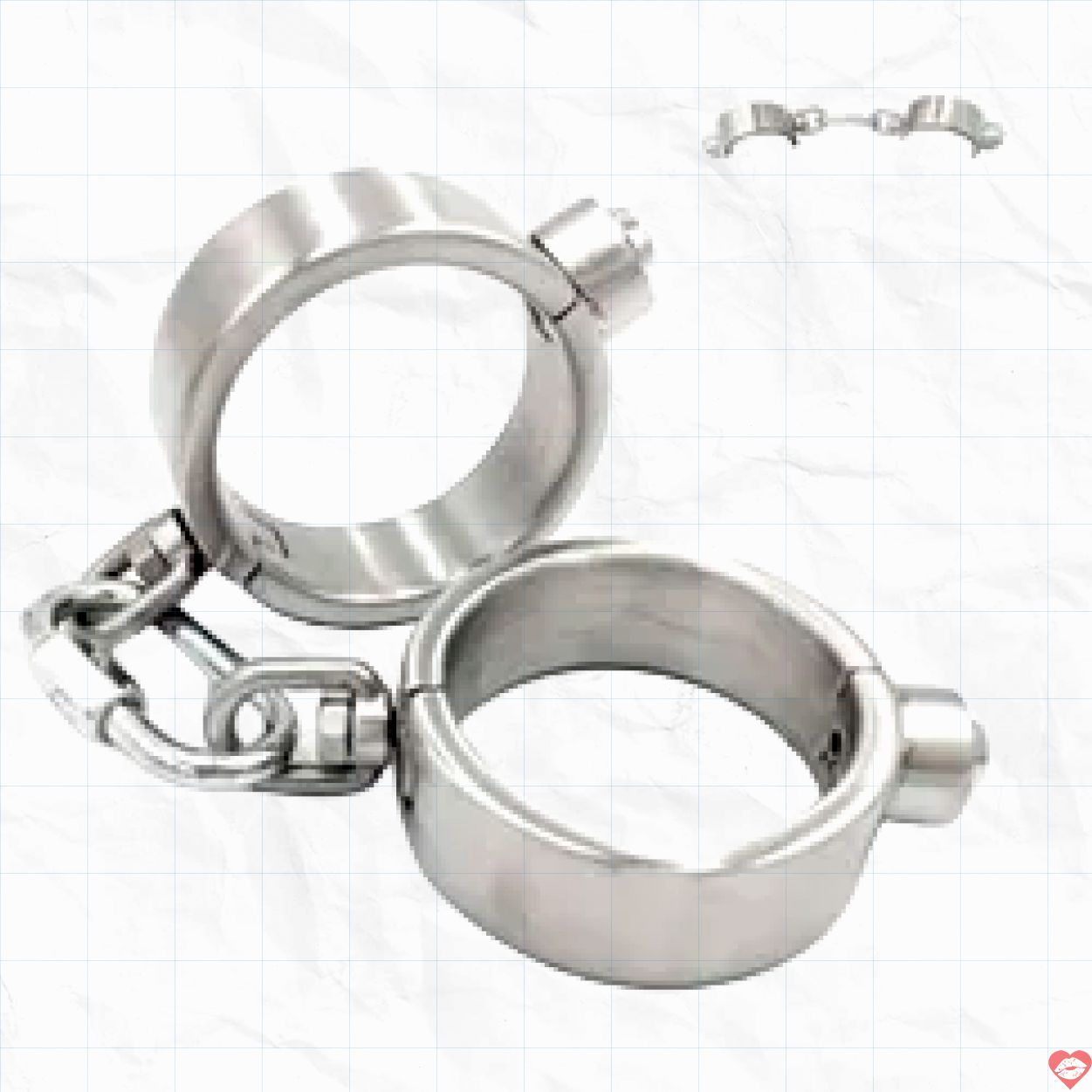 Khóa Cổ Tay Người Phục Tùng Của Bạn Bằng Còng Tay Kim Loại Cực Chất