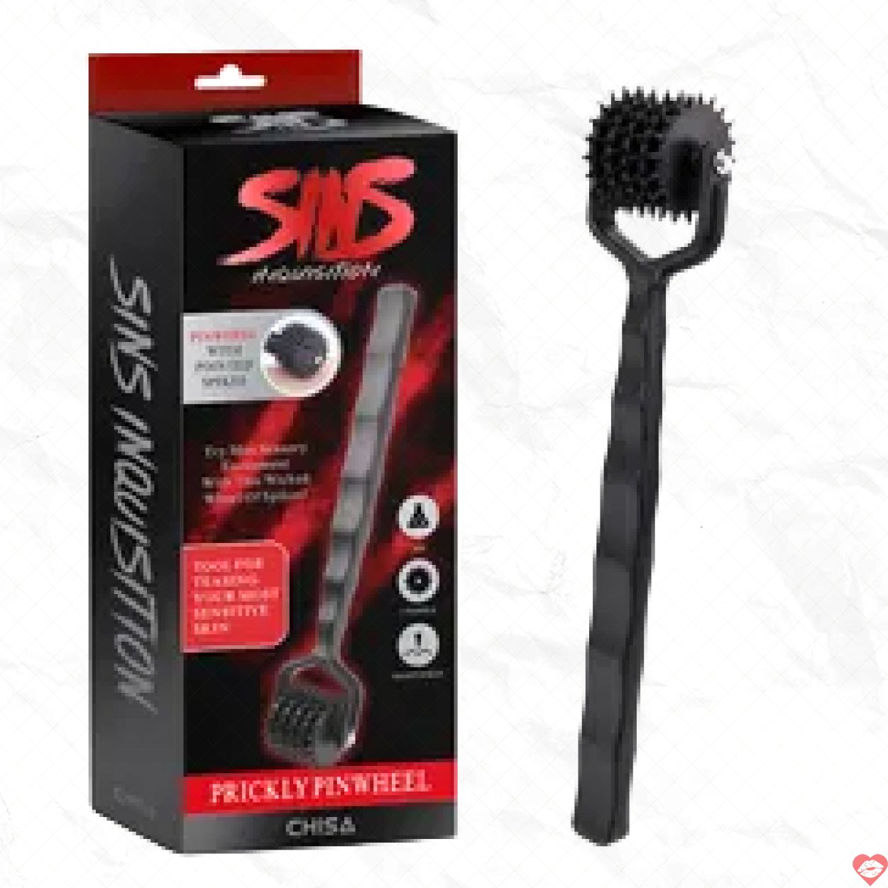 Cọ Lăn Wartenberg Wheel 5 Bánh Kích Thích Tột Đỉnh Nhập Cuộc BDSM