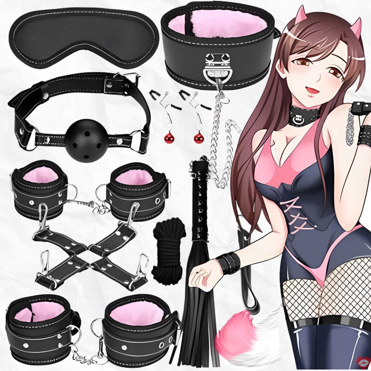 Đồ Chơi BDSM 50 Sắc Thái 10 Món