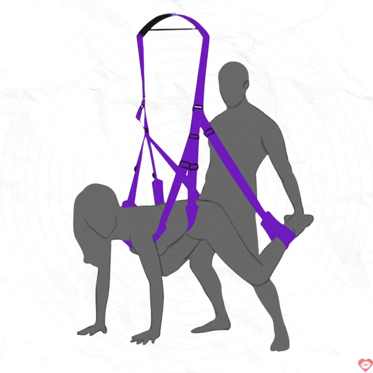 Dây Treo Tạo Tư Thế 360 Độ Món Đồ Chơi BDSM