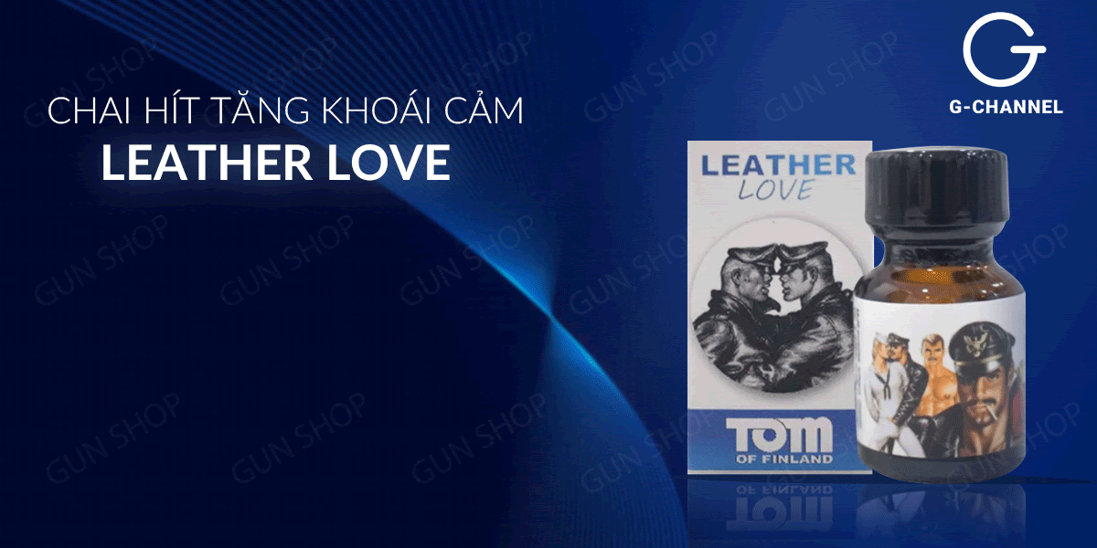  Đại lý Chai hít tăng khoái cảm Popper Tom Of Finland Leather Love - Chai 10ml giá rẻ