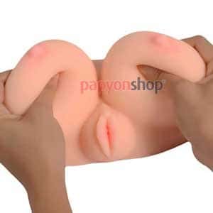 AD38A Âm đạo giả bán thân có cặp vú to cho nam bóp sướng như thật