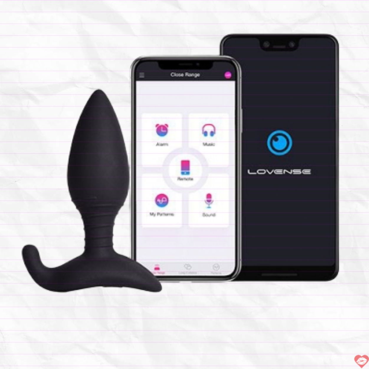 Phích Rung Hậu Môn Lovense Hush 2 Điều Khiển App Từ Xa Kích Thích 
